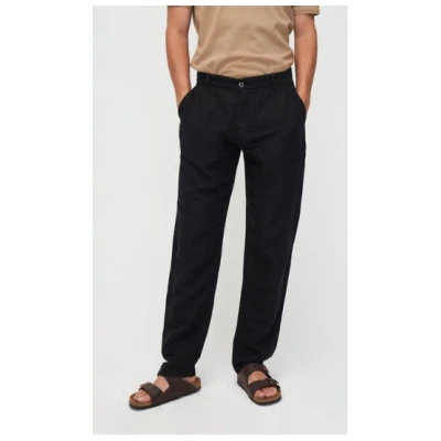 Kuyichi Herren vegan Chino Hose Darren Schwarz