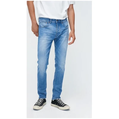 Kuyichi Herren vegan Jeans Slim Jamie Clouds Blau