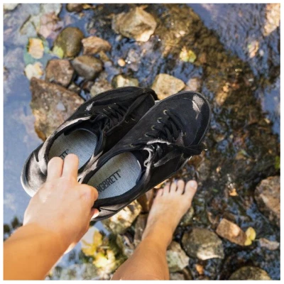 LANGBRETT LDR sneaker | nubukleder