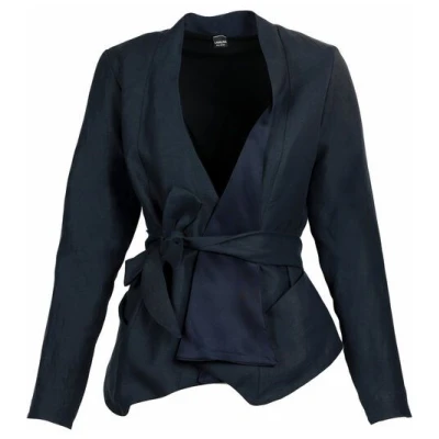 LASALINA Blazer MIA aus TENCEL-Leinen-Bio Baumwolle