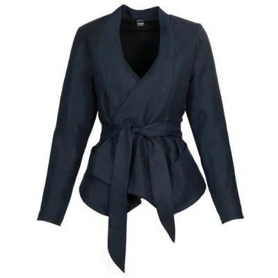 LASALINA Blazer MIA aus TENCEL-Leinen-Bio Baumwolle