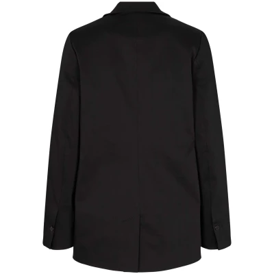 LAURIE Damen vegan Blazer Britt 76cm Schwarz