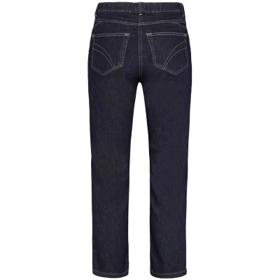 LAURIE Damen vegan Jeans Helen Straight Xsl Dunkelblau Denim