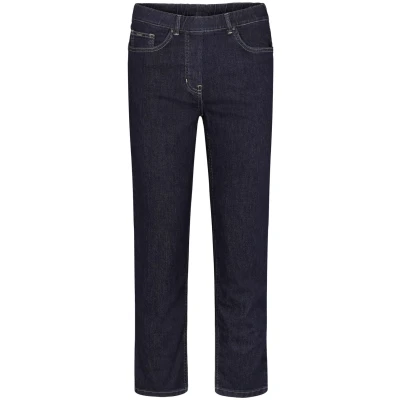 LAURIE Damen vegan Jeans Helen Straight Xsl Dunkelblau Denim