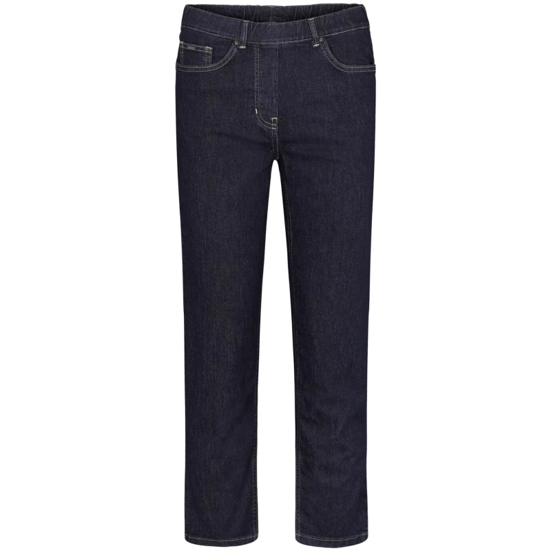 LAURIE Damen vegan Jeans Helen Straight Xsl Dunkelblau Denim