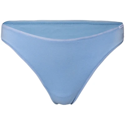 LIVING CRAFTS - Damen String - Blau (95% Bio-Baumwolle; 5% Elasthan), Nachhaltige Mode, Bio Bekleidung