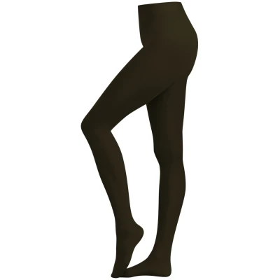 LIVING CRAFTS - Damen Strumpfhose - Schwarz (94% Polyamid (EVO©); 6% Elasthan), Nachhaltige Mode, Bio Bekleidung