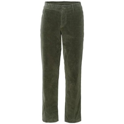 LIVING CRAFTS - Herren Cordhose - Grün (98% Bio-Baumwolle; 2% Elasthan), Nachhaltige Mode, Bio Bekleidung