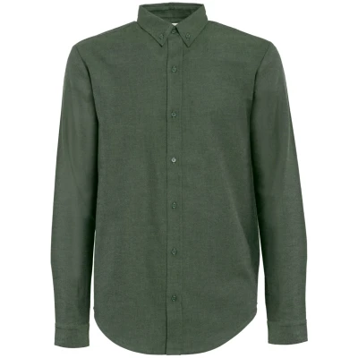 LIVING CRAFTS - Herren Hemd - Grün (100% Bio-Baumwolle), Nachhaltige Mode, Bio Bekleidung