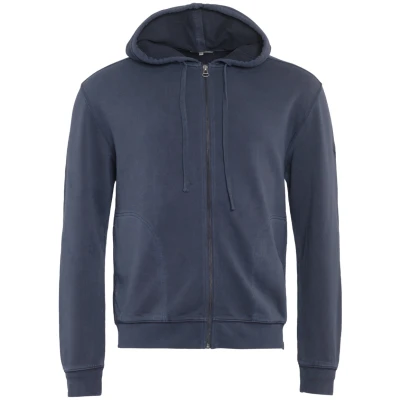 LIVING CRAFTS - Herren Kapuzenjacke - Blau (100% Bio-Baumwolle), Nachhaltige Mode, Bio Bekleidung