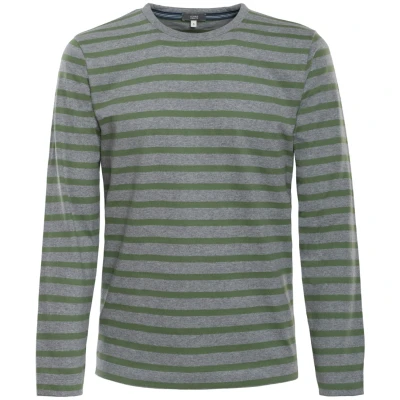 LIVING CRAFTS - Herren Langarm-Shirt - Grün (100% Bio-Baumwolle), Nachhaltige Mode, Bio Bekleidung