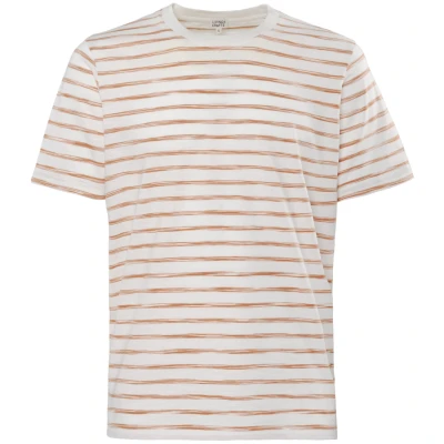 LIVING CRAFTS - Herren T-Shirt - Gestreift (100% Bio-Baumwolle), Nachhaltige Mode, Bio Bekleidung