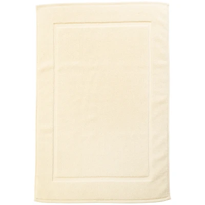 LIVING CRAFTS - Home Badematte - Beige (100% Bio-Baumwolle), Nachhaltige Mode, Bio Bekleidung