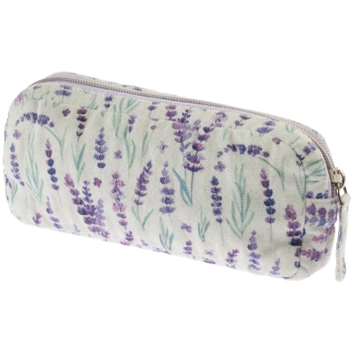 LIVING CRAFTS - Home Kosmetikbeutel - Gemustert (100% Bio-Baumwolle), Nachhaltige Mode, Bio Bekleidung