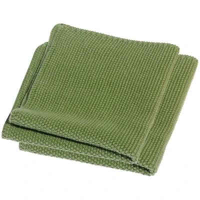 LIVING CRAFTS - Home Spültücher, 2er-Pack - Grün (100% Bio-Baumwolle), Nachhaltige Mode, Bio Bekleidung