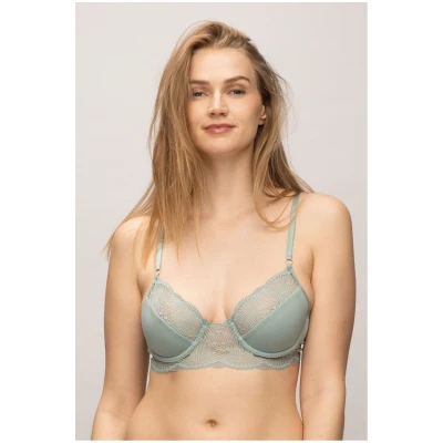 LOVJOI Damen vegan Bh Feathermoss Grün
