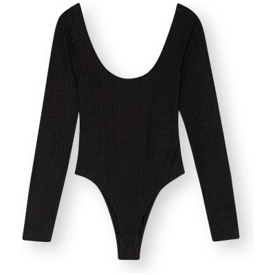 LOVJOI Damen vegan Body Salmona Schwarz