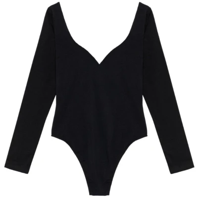 LOVJOI Damen vegan Bodysuit Cinera Schwarz
