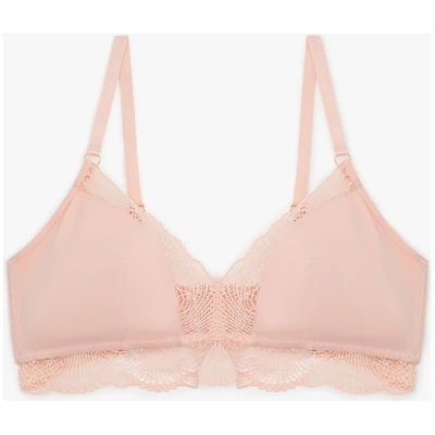LOVJOI Damen vegan Bralette Stipa Rose