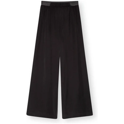 LOVJOI Damen vegan Culotte Sandrose Schwarz