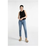 LOVJOI Damen vegan Jeans Pauleena Authentic Blau