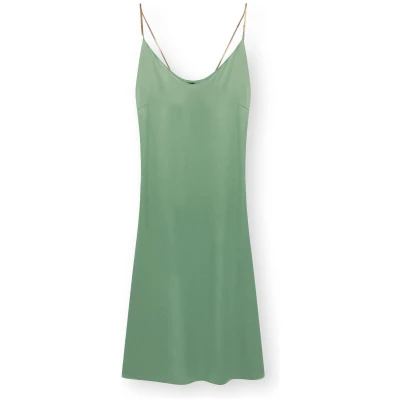 LOVJOI Damen vegan Kleid Elanie Mild Grün