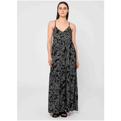 LOVJOI Damen vegan Maxikleid Tapajo Stream