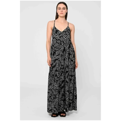 LOVJOI Damen vegan Maxikleid Tapajo Stream