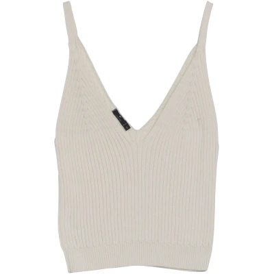 LOVJOI Damen vegan Top Gagat White Birch