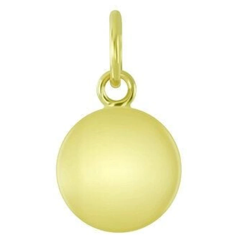 LUXAA Zarte Kette mit Anhänger aus 925er Sterling Silber - Gold