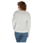 Langarm-Frotteeshirt aus reiner Bio-Schurwolle, stein melange 36