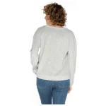 Langarm-Frotteeshirt aus reiner Bio-Schurwolle, stein melange 36