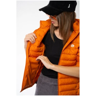 Lange Daunenjacke aus recyceltem Polyester, Recycled