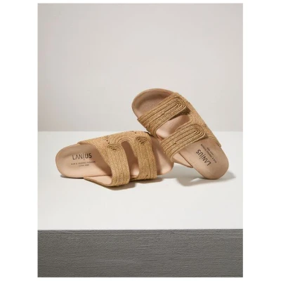 Lanius - Pantolette Raffia