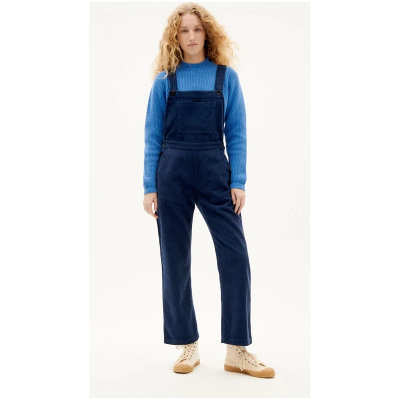Latzhose Venus Corduroy Blau