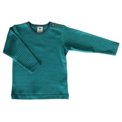 Leela Cotton Baby und Kinder Langarm Ringel-Shirt