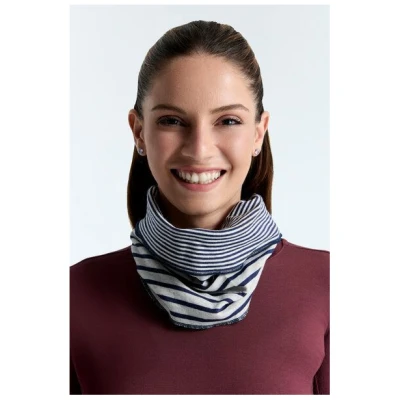 Leela Cotton Damen Wende Loop Schal - 9626