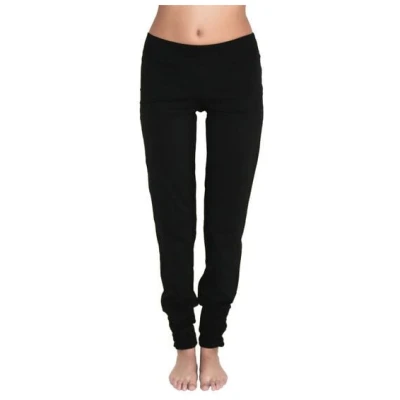 Leela Cotton Damen Yogahose 6 Farben Bio-Baumwolle Sporthose Fitnesshose 4415
