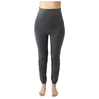 Leela Cotton Damen Yogahose Bio-Baumwolle Trainingshose Sporthose Fußbündchen 4062