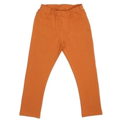 Leggings Baby/Kleinkind Bio-Baumwolle Walkiddy Braun Umweltfreundlich GOTS-zertifiziert, Nachhaltig, Allergikerfreundlich