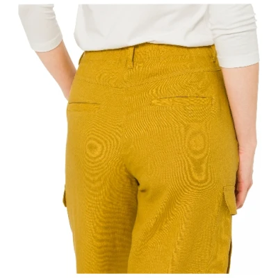Leinenhose aus reinem Leinen, honig 36