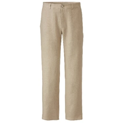 Leinenhose aus reinem Leinen, natur 32/L33