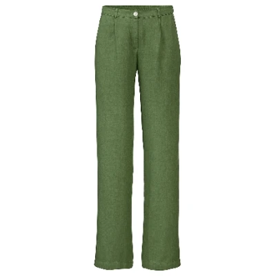 Leinenhose, salbei 44