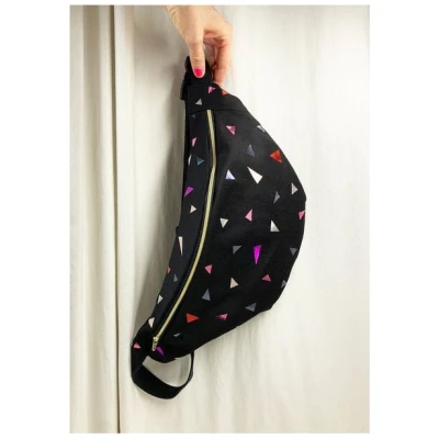 Lena Schokolade HipBag Glitter Small aus Bio-Baumwolle - versch. Varianten