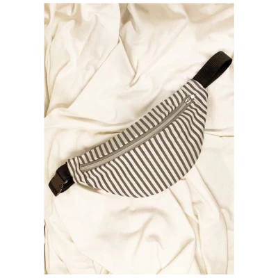 Lena Schokolade HipBag Striped aus Bio-Baumwolle