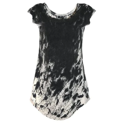 Lena Schokolade T-Shirt Kleid Sprenkel