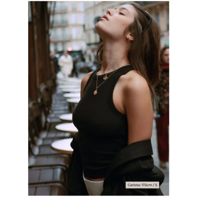 Lina Tank Top - Black