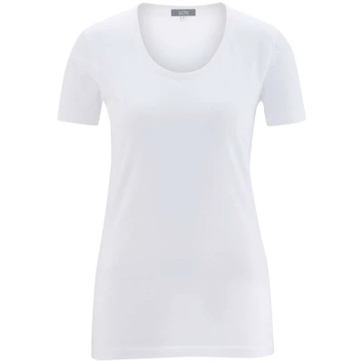 Living Crafts Damen Basic T-Shirt aus 100% Bio Baumwolle