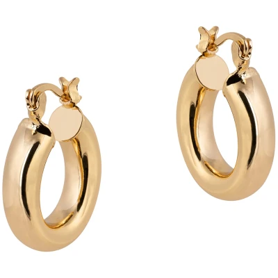 Lola Chubby Round Hoop Earrings