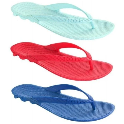Lolla Boombuz Damen Natur-Zehentrenner Badeschuh
